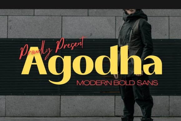 Agodha: A Typeface of Luxury and Glamour