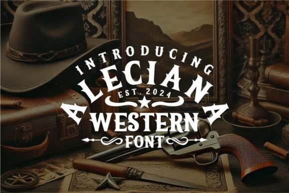 Aleciana Western: A Retro Serif with Modern Charm