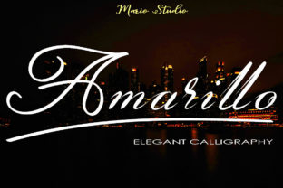 Amarillo: Elegant Calligraphy for Modern Design