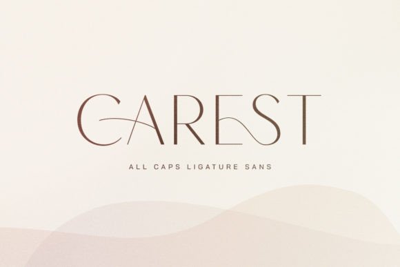 Carest: A Modern Sans-Serif for Sleek, Professional Design