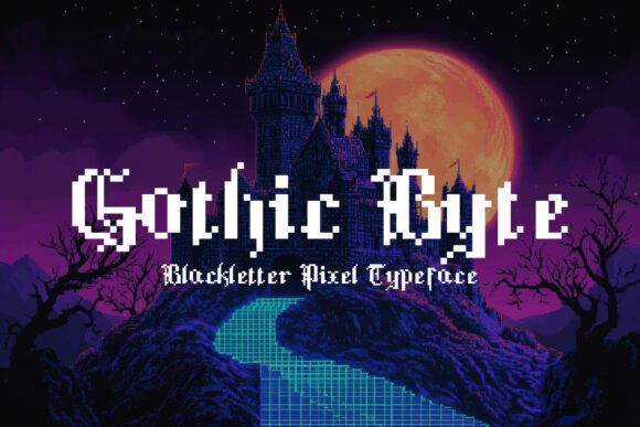 Gothic Byte: Where Medieval Elegance Meets Pixel Art