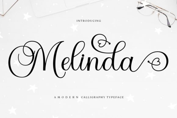 Melinda: A Modern Script Font for Elegant Designs