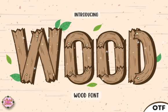 Wood: A Typeface Inspired by Earthy Aesthetics and Nature's Raw Beauty